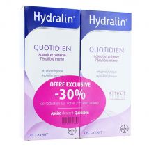 Hydralin Detergente Intimo Uso Quotidiano 2X400ml - Easypara