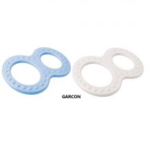 Nuk 2 Anelli per dentizione classici da 3 mesi - Easypara