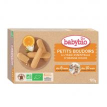 Babybio Biscotti all'olio essenziale di arancia dolce Bio 120g - Easypara