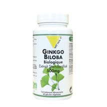 Vit'All+ Ginkgo Biloba Estratto organico standardizzato 500 mg 60 capsule - Easypara