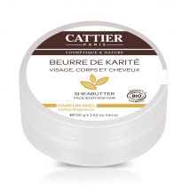 Cattier Beurre De Karite Burro di karité Miele Bio 100g - Easypara