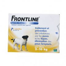 Frontline Spot-on Cane 2-10kg 6 pipette da 0,67 ml - Easypara