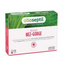 Olioseptil Naso e gola 15 geluli vegetali - Easypara