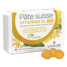 Lehning Pasta svizzera Vitamine D3 x40 gomme da cancellare - Easypara