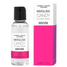 Mixgliss Spray lubrificante e per massaggi al silicone al gusto di zucchero Candy Barley 50ml - Easypara