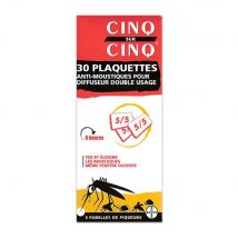 Cinq Sur Cinq Piastre repellenti per diffusori a doppio uso X30 - Easypara