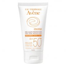 Avène Solari Crema Schermo Minerale SPF 50+ ad altissima protezione Pelli intolleranti 50ml - Fatto in Francia - Easypara
