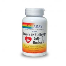 Solaray Lievito di riso rosso Le Le Coq Omega 3 - 60 Capsule - Easypara