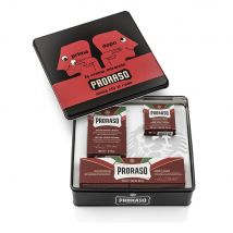 Confezione regalo Kit da rasatura Linea Rossa Vintage 350ml Proraso - Easypara
