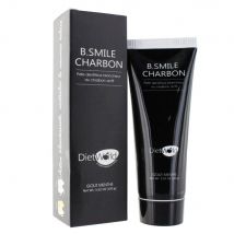 Diet World B Smile Dentifricio al Carbone Sbiancante Gusto Menta 100g - Easypara