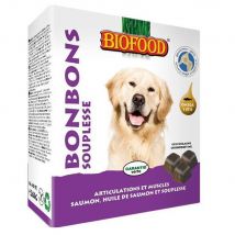 Biofood Bonbon Souplesse Dolori e Articolazioni e Muscoli Saumon Cane 40 pezzi - Easypara