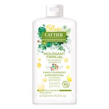 Cattier Gel doccia Moussant Familial Corps Et Cheveux Bio 500ml - Easypara