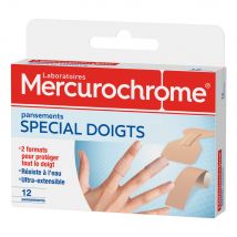 Mercurochrome Medicazioni per le dita X12 - Easypara