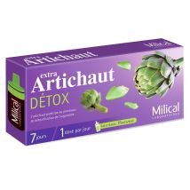 Milical Extra Detox al carciofo Saveur Pomme 7 Jours 7 dosi da 10 ml - Fatto in Francia - Easypara