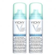 Vichy Deodorante Anti-traspirante Anti-traccia Spray 2x125ml - Fatto in Francia - Easypara