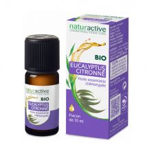 Naturactive Olio essenziale bio di Eucalipto (Eucaliptus Globulus) 10 ml - Fatto in Francia - Easypara