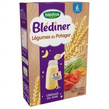 Blédina Blediner Cereali della sera 6 mesi Ortaggi dell'orto 240g - Easypara