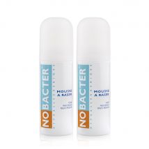 Nobacter Schiuma da barba per pelli sensibili o problematiche 2x150 ml - Easypara