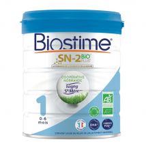 Biostime Sn-2 Latte in polvere biologico Plus Da 0 a 6 mesi 800g - Easypara