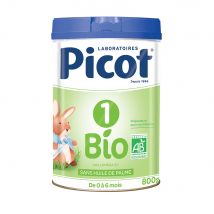 Picot 1 Latte in polvere biologico per bambini 0-6 mesi 800g - Easypara