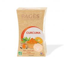 Infusion Turmeric Organic 20 Bustine Pagès - Easypara