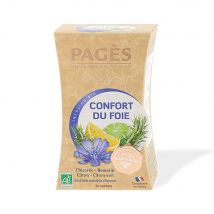 Infusion Comfort Liver Organic 20 Bustine Pagès - Easypara