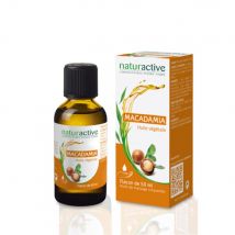 Naturactive Olio vegetale di Macadamia 50 ml - Fatto in Francia - Easypara