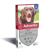 Advantix Pipette per Cani Grandi Da 25 A 40kg X6 - Easypara