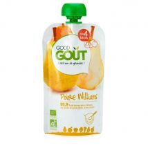 Good Gout Bottiglia di frutta biologica Da 4 mesi 120g - Fatto in Francia - Easypara