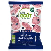 Good Gout Mini torte di riso biologiche Da 10 mesi 40g - Easypara