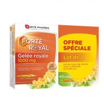 Forté Pharma Forté Royal Pappa reale biologica 1000 mg 2x20 lampadine - Easypara