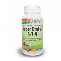 Solaray Super Omega 3,7,9 con Vitamine D 60 Capsule - Easypara