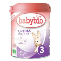 Babybio Optima 3 Latte di crescita in polvere Da 10 mesi a 3 anni 800g - Easypara