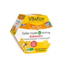 Vitaflor Pappa reale biologica 20 fiale Energia+ 1000 mg - Easypara