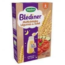 Blédina Cereali per la Sera Multicereali Legumes Du Soleil A partire da 8 mesi Blediner 240g - Easypara