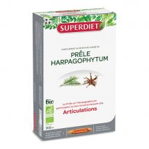 Superdiet Prele Harpagophytum Organico Articolazioni 20 Fiale - Easypara