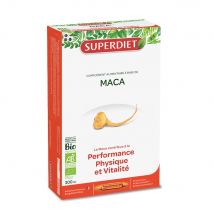 Superdiet Maca Vitalità e Prestazioni Fisiche 20 Fiale 15 ml - Easypara