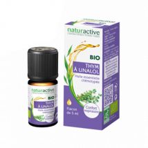 Naturactive Olio essenziale di Timo Linalolo - Bio 5 ml - Fatto in Francia - Easypara