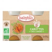 Piccoli vasi da 4 mesi 2x130g Fruits Babybio - Easypara