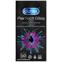 Durex Perfect Gliss Preservativi lubrificanti Extra X10 - Easypara