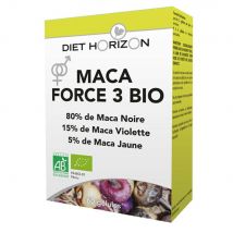Diet Horizon Maca Force 3 Biologica 60 Gelule - Easypara