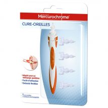 Mercurochrome Cura dell'orecchio x1 + 5 tappi intercambiabili - Easypara