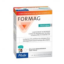 Pileje Formag Magnesio, taurina, vitamina B6 e vitamina D3 bambini 20 stick orodispersibili - Easypara