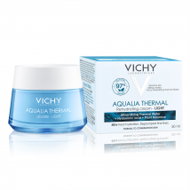 Vichy Aqualia Crema idratante Legere Acqua Termale Acido Ialuronico 50ml - Fatto in Francia - Easypara