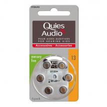 Quies Batterie per apparecchi acustici Per gli apparecchi acustici x6 - Easypara