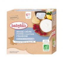 Latte di capra Brassé 4x85g Da 6 mesi Babybio - Easypara