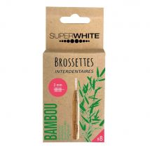 Superwhite Scovolini interdentali in bambù x8 - Easypara