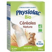 Physiolac Cereali Riso Miglio Quinoa Organic Physiolac Da 4 mesi 200g - Fatto in Francia - Easypara