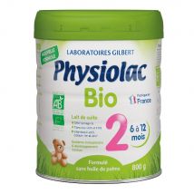 Physiolac Latte in polvere biologico 2 Da 6 a 12 mesi - Fatto in Francia - Easypara