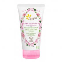 Fleurance Nature Crema idratante biologica all'acqua floreale di rosa per tutti i tipi di pelle 50ml - Easypara